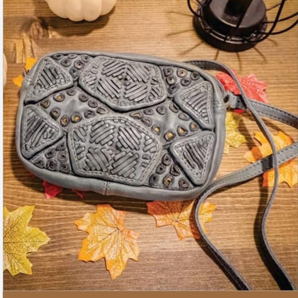 KEAAN Silvia Small Leather Crossbody